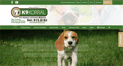 Desktop Screenshot of k9korralsrq.com